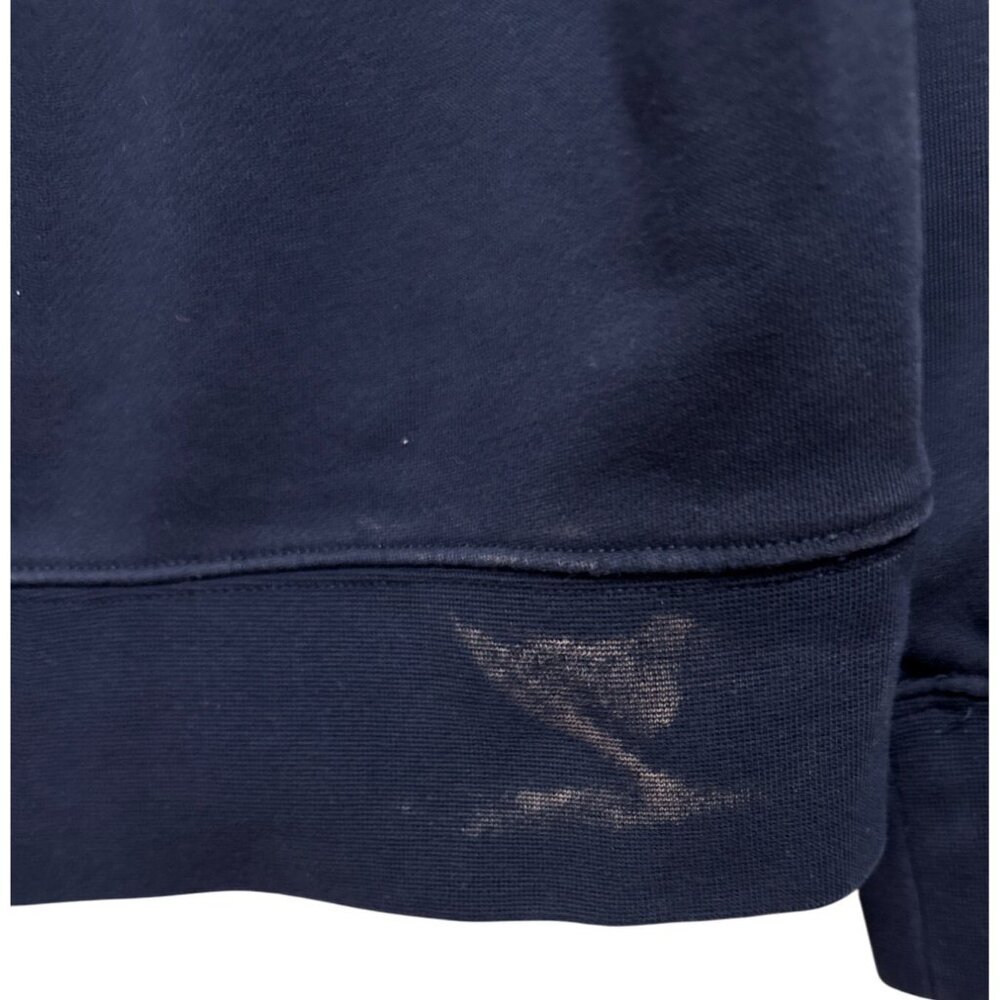 Scotch & Soda Men's Sweatshirt Embroidered Logo Crew Neck Medium Blue Flaw - Picture 6 of 10